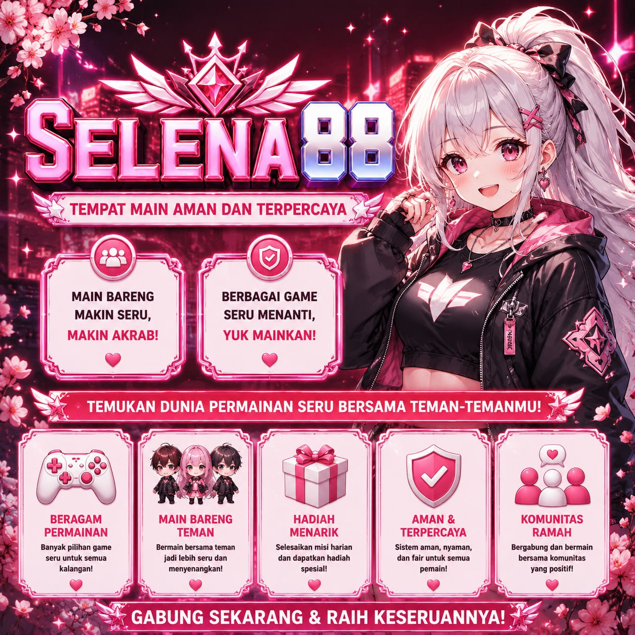 Banner Slot Online SELENA88